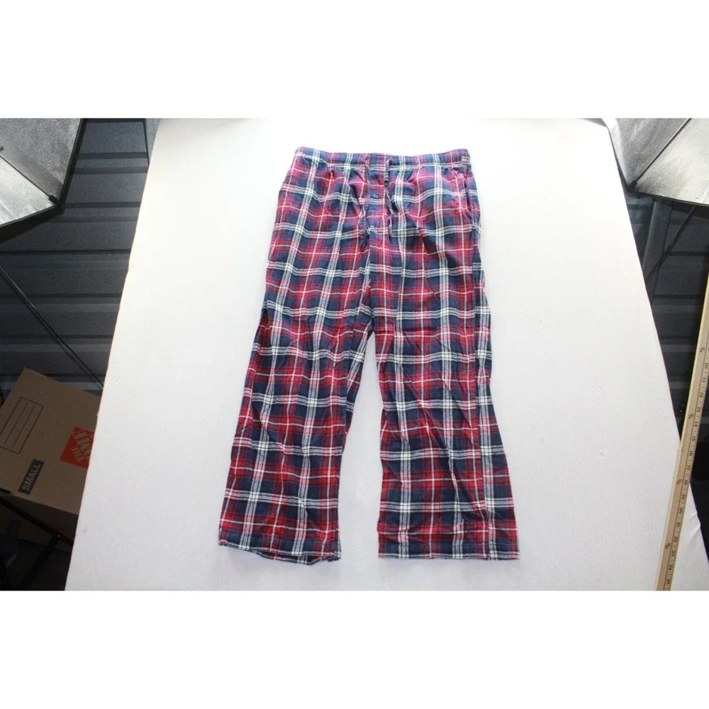 Merona Pajama Pants Mens Large Multicolor Plaid